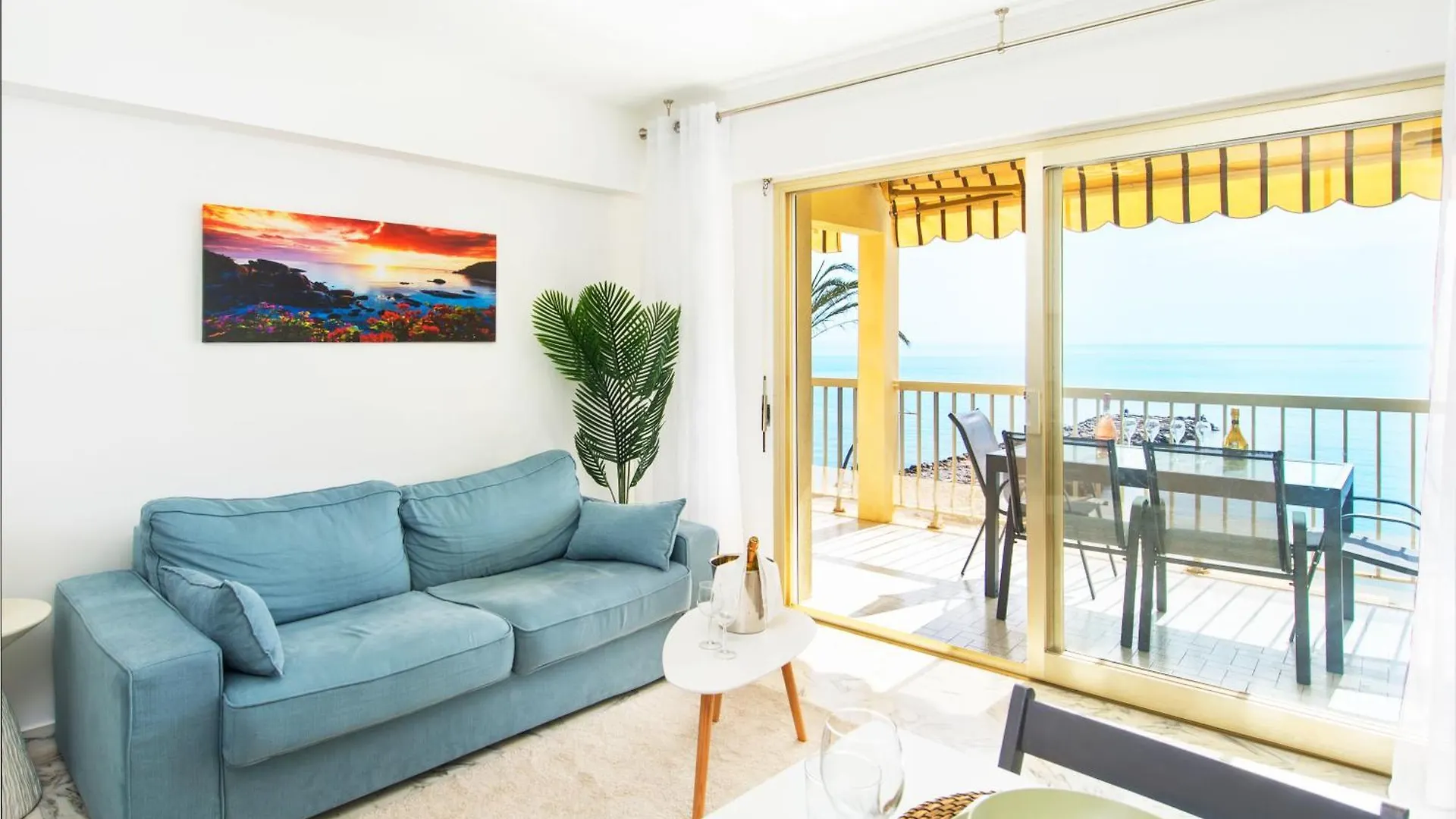 Apartment Roquebrune Plage - Terrace Splendid Sea View - BW France