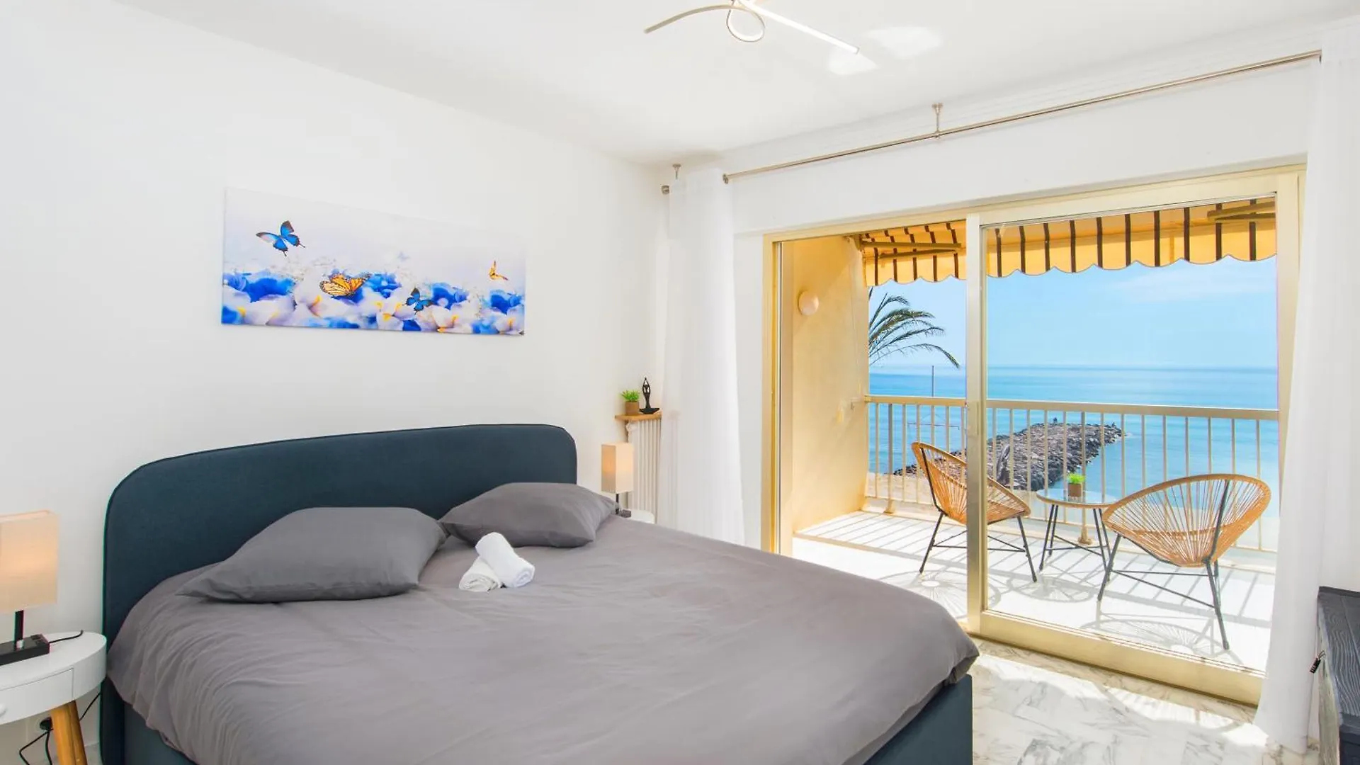 Apartment Roquebrune Plage - Terrace Splendid Sea View - BW